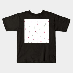 Elegance Seamless pattern with flowers Kids T-Shirt